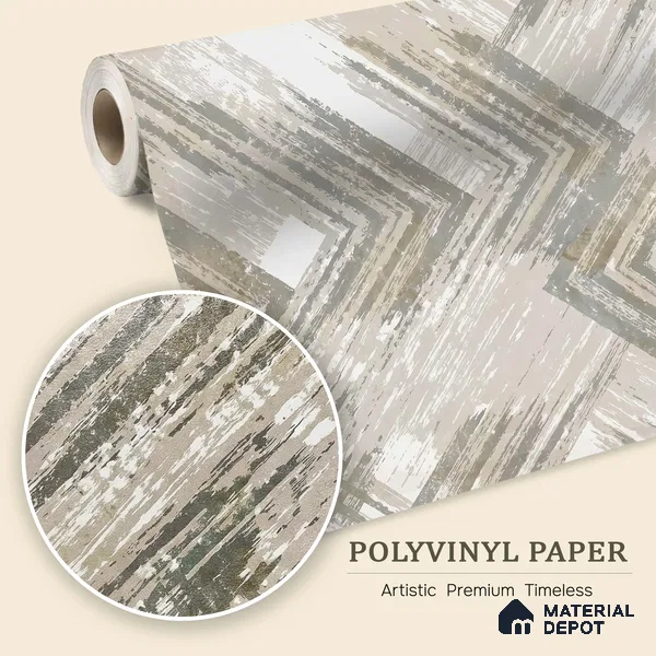 WK150-38 | 10 Meter x 21 Inches Patterned Look Wallpaper - 57.41 Sq. Ft. | Minimum 15% wastage during installation