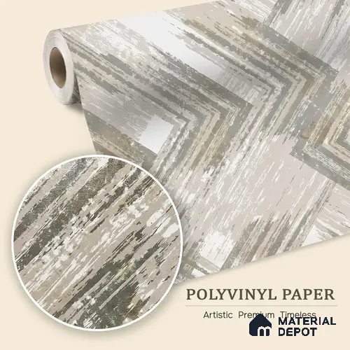WK150-38 | 10 Meter x 21 Inches Patterned Look Wallpaper - 57.41 Sq. Ft. | Minimum 15% wastage during installation