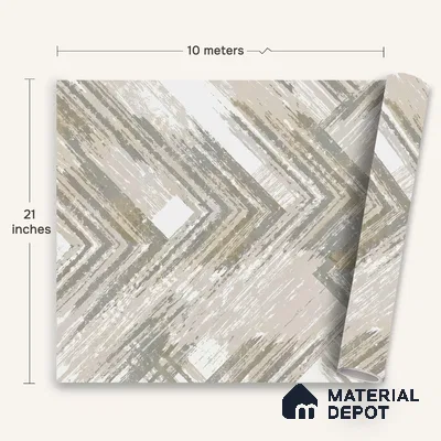 WK150-38 | 10 Meter x 21 Inches Patterned Look Wallpaper - 57.41 Sq. Ft. | Minimum 15% wastage during installation