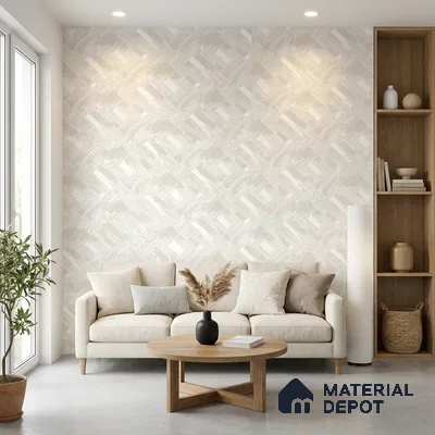 WK150-39 | 10 Meter x 21 Inches Patterned Look Wallpaper - 57.41 Sq. Ft. | Minimum 15% wastage during installation