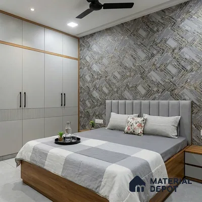WK150-40 | 10 Meter x 21 Inches Patterned Look Wallpaper - 57.41 Sq. Ft. | Minimum 15% wastage during installation