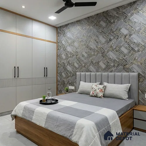 WK150-40 | 10 Meter x 21 Inches Patterned Look Wallpaper - 57.41 Sq. Ft. | Minimum 15% wastage during installation