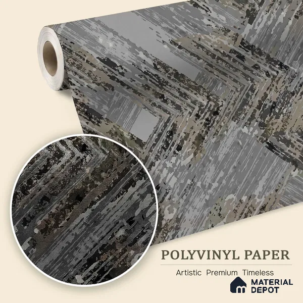 WK150-40 | 10 Meter x 21 Inches Patterned Look Wallpaper - 57.41 Sq. Ft. | Minimum 15% wastage during installation