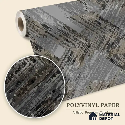 WK150-40 | 10 Meter x 21 Inches Patterned Look Wallpaper - 57.41 Sq. Ft. | Minimum 15% wastage during installation