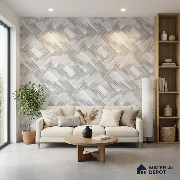 WK150-41 | 10 Meter x 21 Inches Patterned Look Wallpaper - 57.41 Sq. Ft. | Minimum 15% wastage during installation