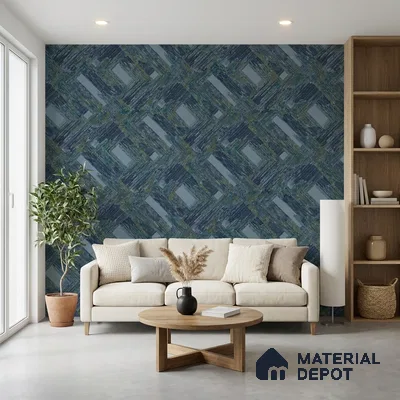 WK150-37 | 10 Meter x 21 Inches Patterned Look Wallpaper - 57.41 Sq. Ft. | Minimum 15% wastage during installation