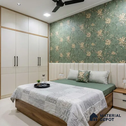 WK150-47 | 10 Meter x 21 Inches Florals Look Wallpaper - 57.41 Sq. Ft. | Minimum 15% wastage during installation