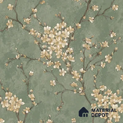 WK150-47 | 10 Meter x 21 Inches Florals Look Wallpaper - 57.41 Sq. Ft. | Minimum 15% wastage during installation