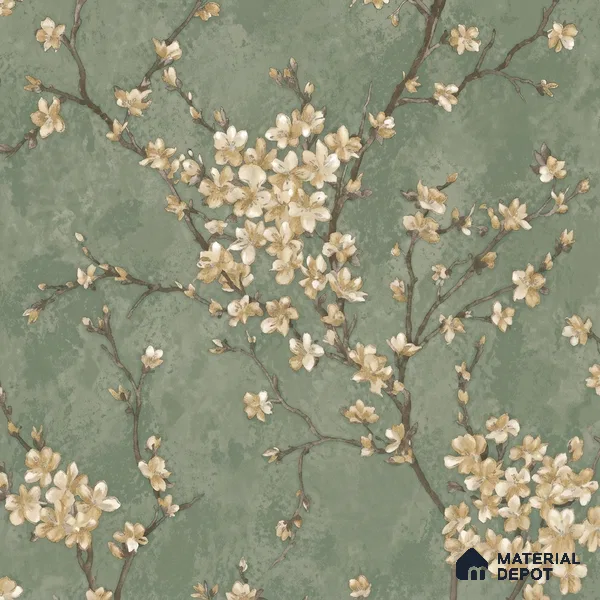WK150-47 | 10 Meter x 21 Inches Florals Look Wallpaper - 57.41 Sq. Ft. | Minimum 15% wastage during installation