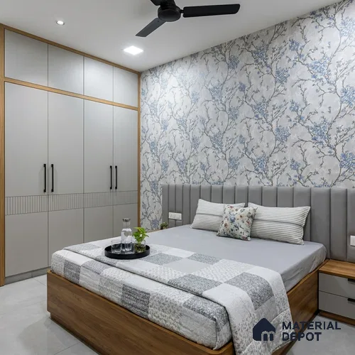 WK150-48 | 10 Meter x 21 Inches Florals Look Wallpaper - 57.41 Sq. Ft. | Minimum 15% wastage during installation
