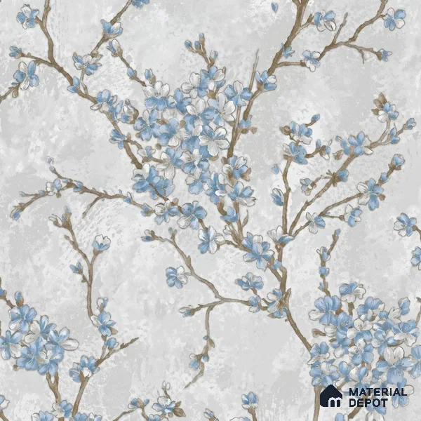 WK150-48 | 10 Meter x 21 Inches Florals Look Wallpaper - 57.41 Sq. Ft. | Minimum 15% wastage during installation