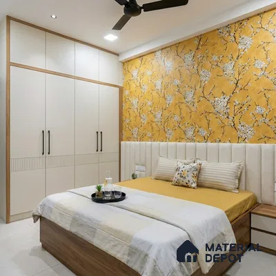 WK150-49 | 10 Meter x 21 Inches Florals Look Wallpaper - 57.41 Sq. Ft. | Minimum 15% wastage during installation