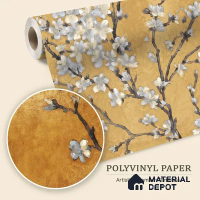 WK150-49 | 10 Meter x 21 Inches Florals Look Wallpaper - 57.41 Sq. Ft. | Minimum 15% wastage during installation