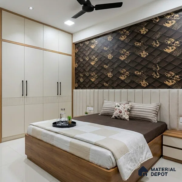 WK150-56 | 10 Meter x 21 Inches Geometric Look Wallpaper - 57.41 Sq. Ft. | Minimum 15% wastage during installation