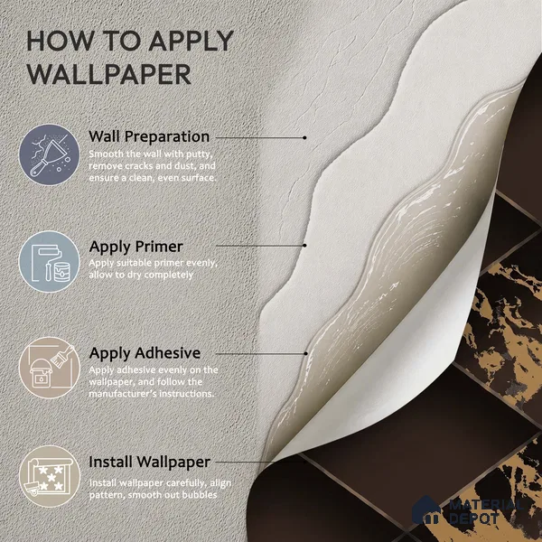 WK150-56 | 10 Meter x 21 Inches Geometric Look Wallpaper - 57.41 Sq. Ft. | Minimum 15% wastage during installation