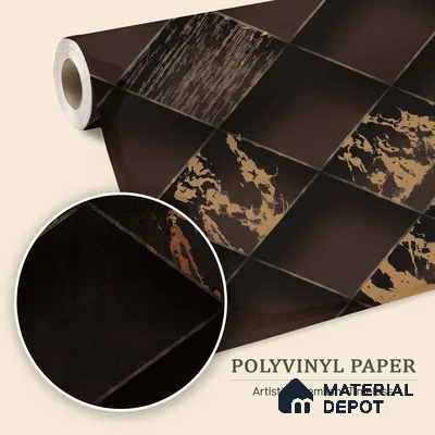 WK150-56 | 10 Meter x 21 Inches Geometric Look Wallpaper - 57.41 Sq. Ft. | Minimum 15% wastage during installation
