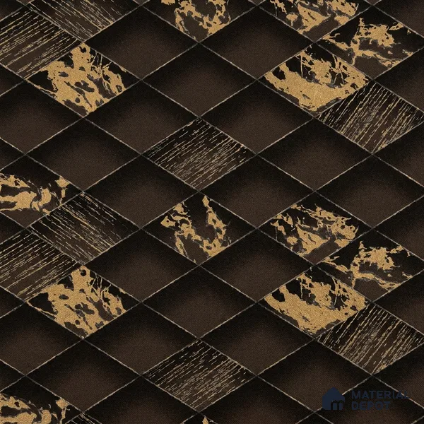 WK150-56 | 10 Meter x 21 Inches Geometric Look Wallpaper - 57.41 Sq. Ft. | Minimum 15% wastage during installation