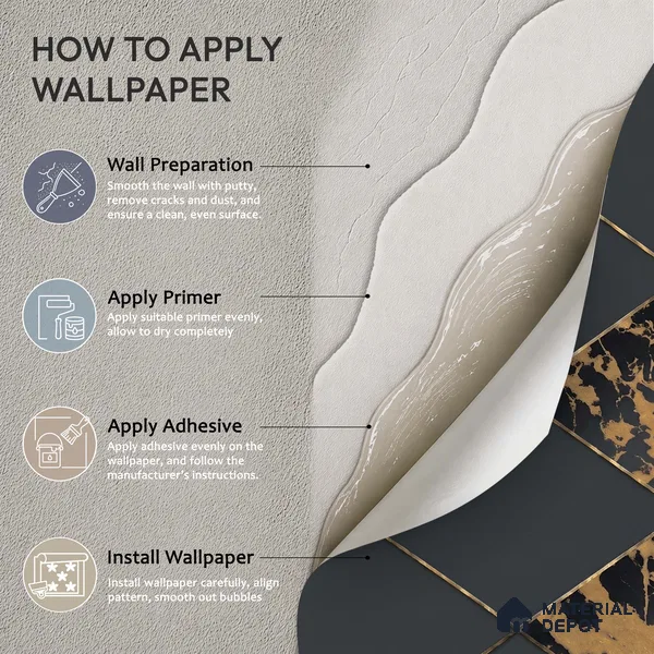 WK150-54 | 10 Meter x 21 Inches Geometric Look Wallpaper - 57.41 Sq. Ft. | Minimum 15% wastage during installation