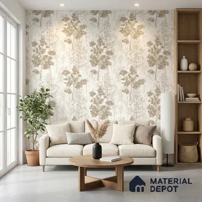 WK150-23 | 10 Meter x 21 Inches Nature Look Wallpaper - 57.41 Sq. Ft. | Minimum 15% wastage during installation