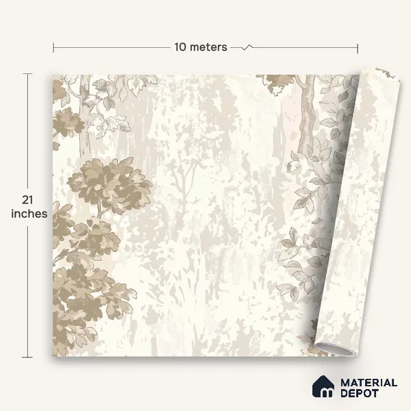 WK150-23 | 10 Meter x 21 Inches Nature Look Wallpaper - 57.41 Sq. Ft. | Minimum 15% wastage during installation
