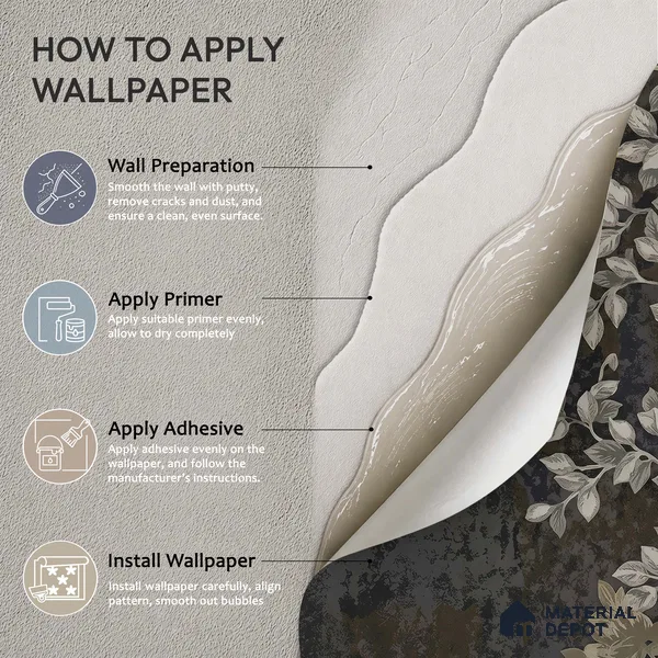 WK150-22 | 10 Meter x 21 Inches Nature Look Wallpaper - 57.41 Sq. Ft. | Minimum 15% wastage during installation