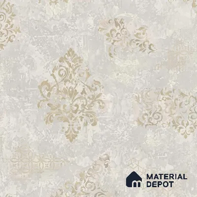 WK150-03 | 10 Meter x 21 Inches Damask Look Wallpaper - 57.41 Sq. Ft. | Minimum 15% wastage during installation