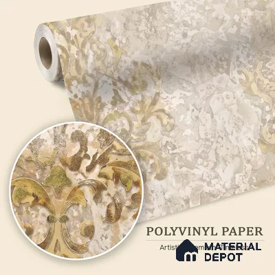 WK150-05 | 10 Meter x 21 Inches Damask Look Wallpaper - 57.41 Sq. Ft. | Minimum 15% wastage during installation