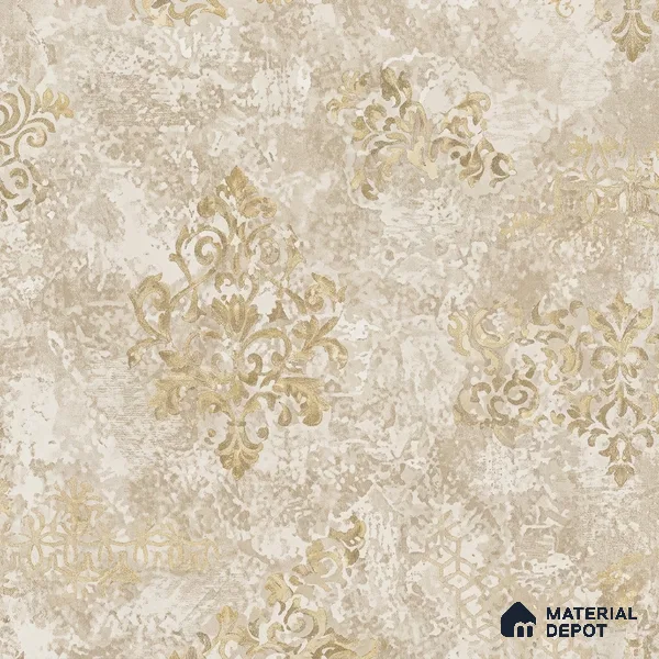 WK150-05 | 10 Meter x 21 Inches Damask Look Wallpaper - 57.41 Sq. Ft. | Minimum 15% wastage during installation
