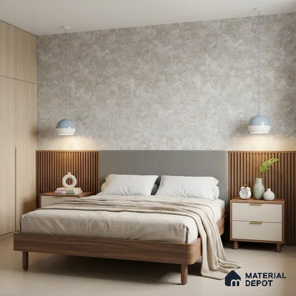 WK150-04 | 10 Meter x 21 Inches Damask Look Wallpaper - 57.41 Sq. Ft. | Minimum 15% wastage during installation