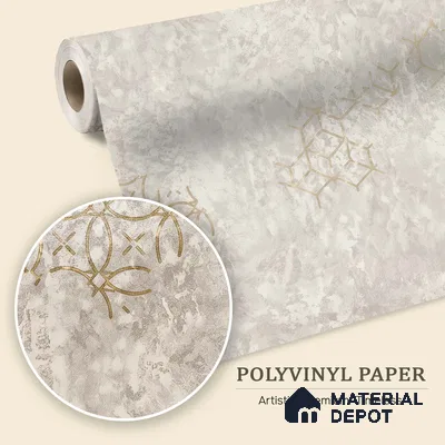 WK150-04 | 10 Meter x 21 Inches Damask Look Wallpaper - 57.41 Sq. Ft. | Minimum 15% wastage during installation