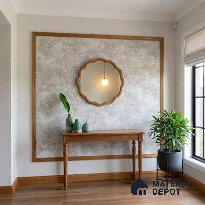 WK150-04 | 10 Meter x 21 Inches Damask Look Wallpaper - 57.41 Sq. Ft. | Minimum 15% wastage during installation