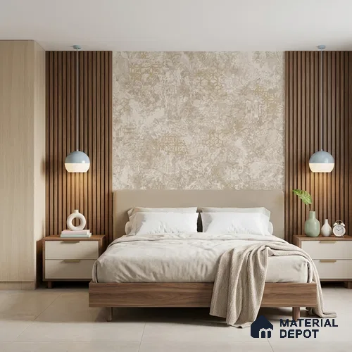 WK150-06 | 10 Meter x 21 Inches Damask Look Wallpaper - 57.41 Sq. Ft. | Minimum 15% wastage during installation