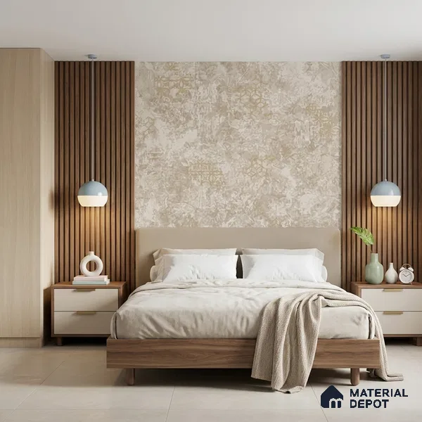 WK150-06 | 10 Meter x 21 Inches Damask Look Wallpaper - 57.41 Sq. Ft. | Minimum 15% wastage during installation