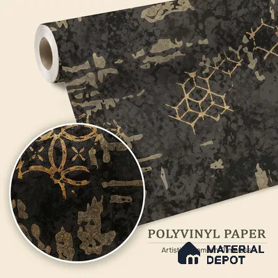 WK150-02 | 10 Meter x 21 Inches Damask Look Wallpaper - 57.41 Sq. Ft. | Minimum 15% wastage during installation