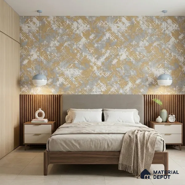 WK150-26 | 10 Meter x 21 Inches Patterned Look Wallpaper - 57.41 Sq. Ft. | Minimum 15% wastage during installation