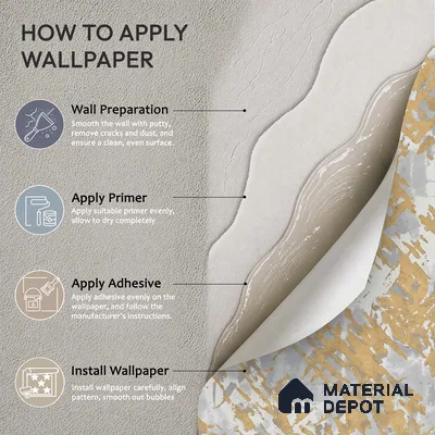 WK150-26 | 10 Meter x 21 Inches Patterned Look Wallpaper - 57.41 Sq. Ft. | Minimum 15% wastage during installation