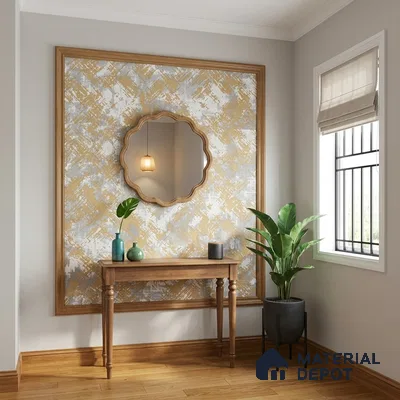 WK150-26 | 10 Meter x 21 Inches Patterned Look Wallpaper - 57.41 Sq. Ft. | Minimum 15% wastage during installation