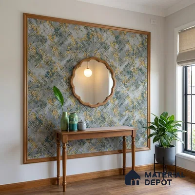 WK150-28 | 10 Meter x 21 Inches Patterned Look Wallpaper - 57.41 Sq. Ft. | Minimum 15% wastage during installation