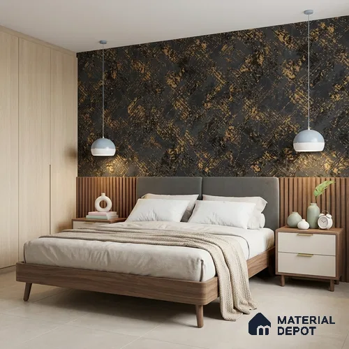 WK150-24 | 10 Meter x 21 Inches Patterned Look Wallpaper - 57.41 Sq. Ft. | Minimum 15% wastage during installation