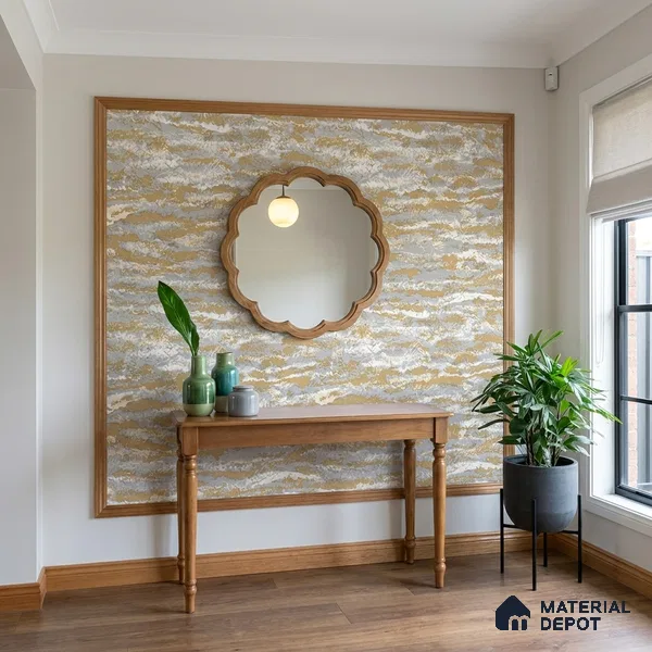 WK150-27 | 10 Meter x 21 Inches Texture Look Wallpaper - 57.41 Sq. Ft. | Minimum 15% wastage during installation