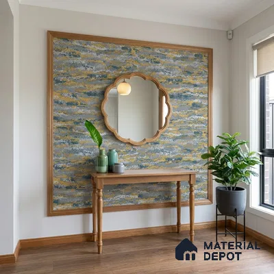 WK150-29 | 10 Meter x 21 Inches Texture Look Wallpaper - 57.41 Sq. Ft. | Minimum 15% wastage during installation