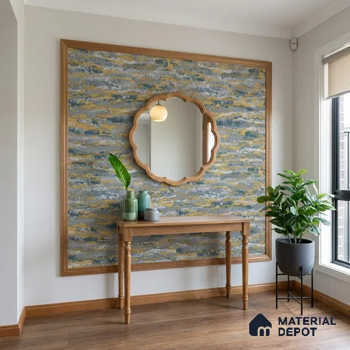 WK150-29 | 10 Meter x 21 Inches Texture Look Wallpaper - 57.41 Sq. Ft. | Minimum 15% wastage during installation