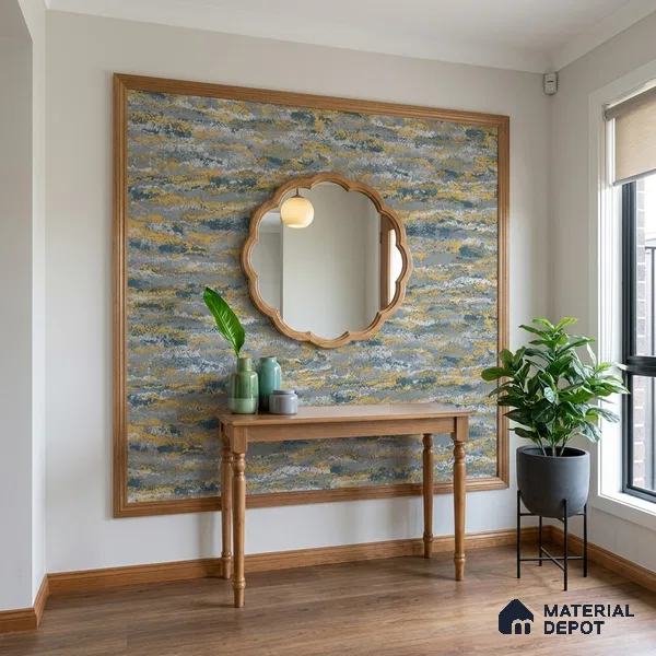 WK150-29 | 10 Meter x 21 Inches Texture Look Wallpaper - 57.41 Sq. Ft. | Minimum 15% wastage during installation