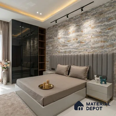 WK150-31 | 10 Meter x 21 Inches Texture Look Wallpaper - 57.41 Sq. Ft. | Minimum 15% wastage during installation