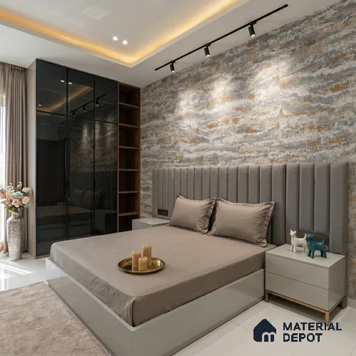 WK150-31 | 10 Meter x 21 Inches Texture Look Wallpaper - 57.41 Sq. Ft. | Minimum 15% wastage during installation