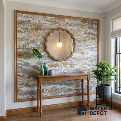 WK150-31 | 10 Meter x 21 Inches Texture Look Wallpaper - 57.41 Sq. Ft. | Minimum 15% wastage during installation