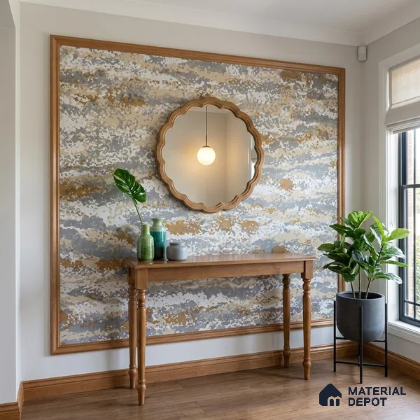 WK150-31 | 10 Meter x 21 Inches Texture Look Wallpaper - 57.41 Sq. Ft. | Minimum 15% wastage during installation