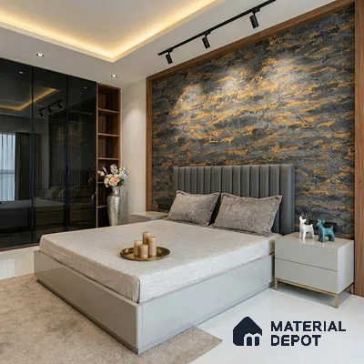 WK150-25 | 10 Meter x 21 Inches Texture Look Wallpaper - 57.41 Sq. Ft. | Minimum 15% wastage during installation