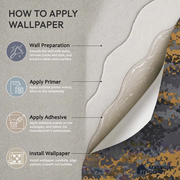 WK150-25 | 10 Meter x 21 Inches Texture Look Wallpaper - 57.41 Sq. Ft. | Minimum 15% wastage during installation