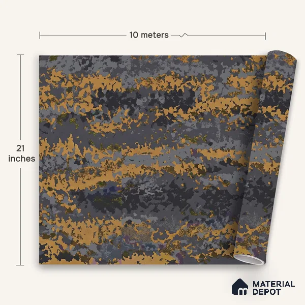 WK150-25 | 10 Meter x 21 Inches Texture Look Wallpaper - 57.41 Sq. Ft. | Minimum 15% wastage during installation